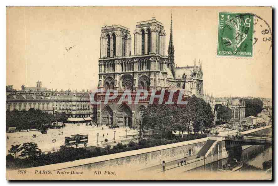CPA Paris Notre Dame 