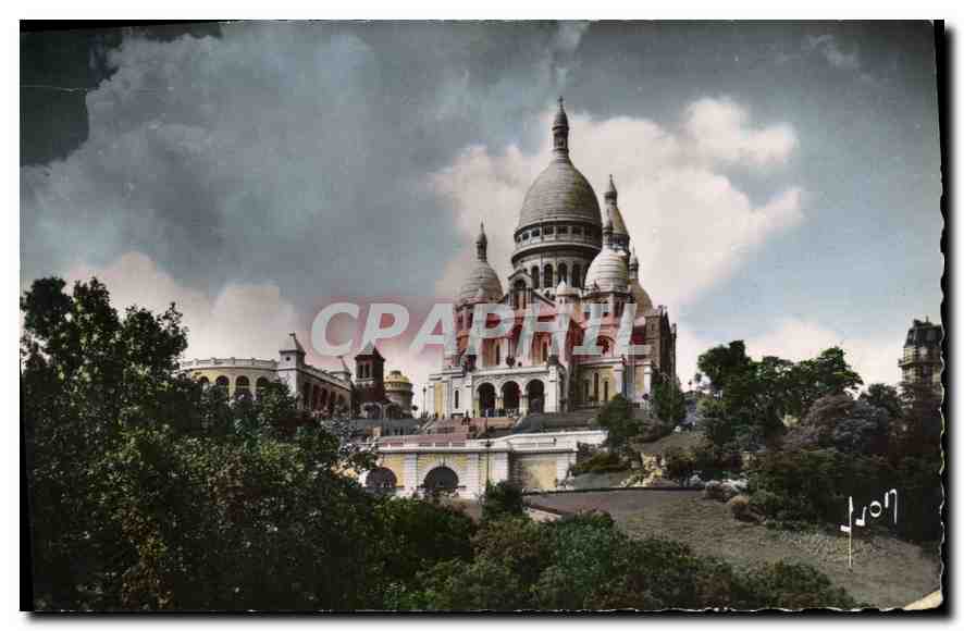 CPA Paris en Flanant Basilique du Sacre Coeur de Montmartre 