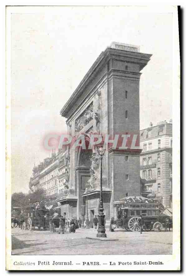 CPA Collection Petit Journal Paris la Porte Saint Denis 
