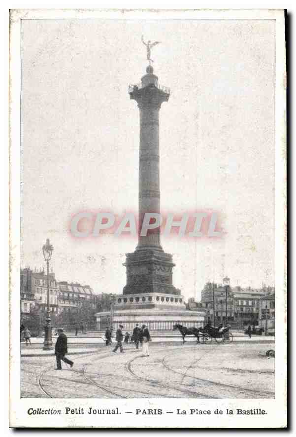 CPA Collection Petit Journal Paris la Place de la Bastille 