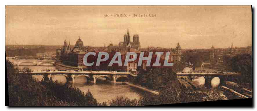 CPA Paris Ile de la Cite les Belles Choses de France 