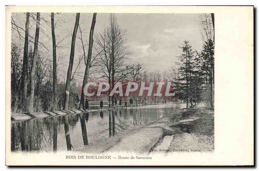 CPA Bois de Boulogne Route de Suresnes 
