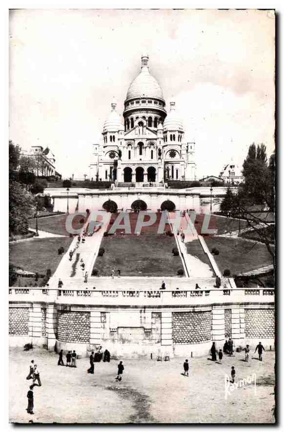Basilique du Sacré-Cœur — Square Saint-Pierre — Raymon