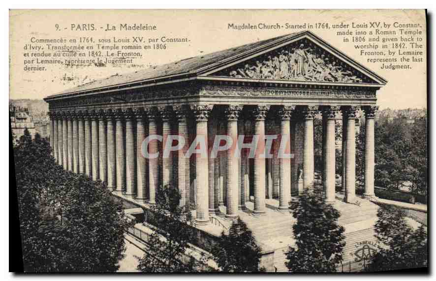 CPA Paris la Madeleine 