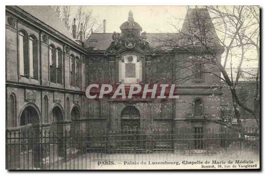 CPA Paris Palais du Luxembourg Chapelle de Marie de Medicis 