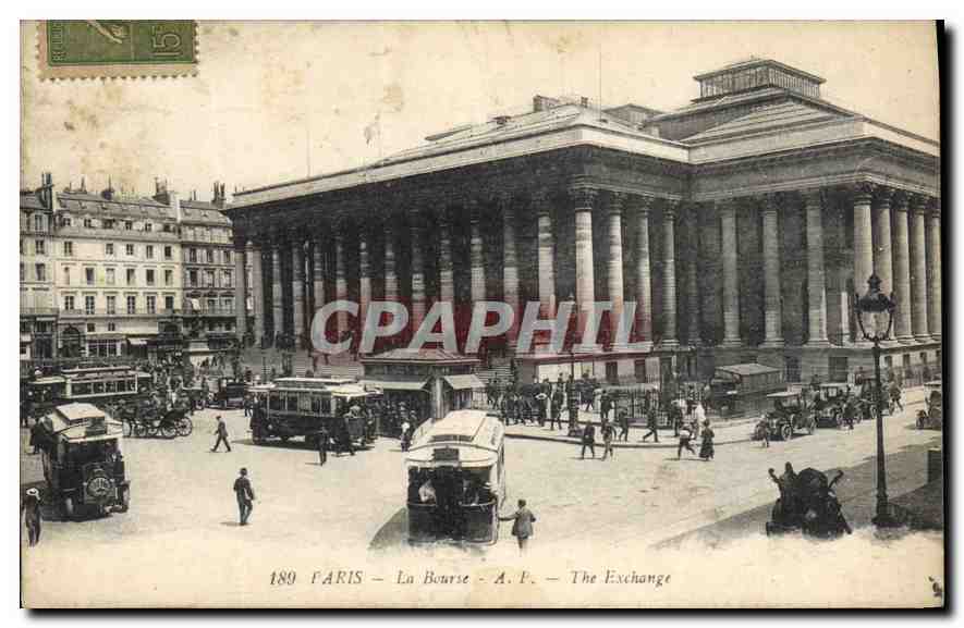 CPA Paris la Bourse 