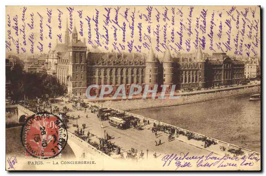 CPA Paris la Conciergerie 