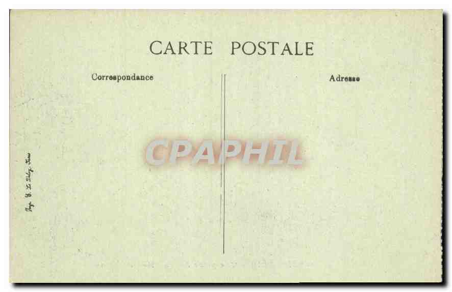 CPA Paris vue prise du Pavillon de Flore  — Verso