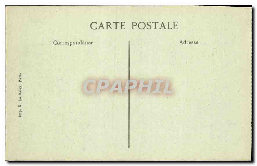CPA Paris Place de la Bastille la Colonne de Juillet  — Verso