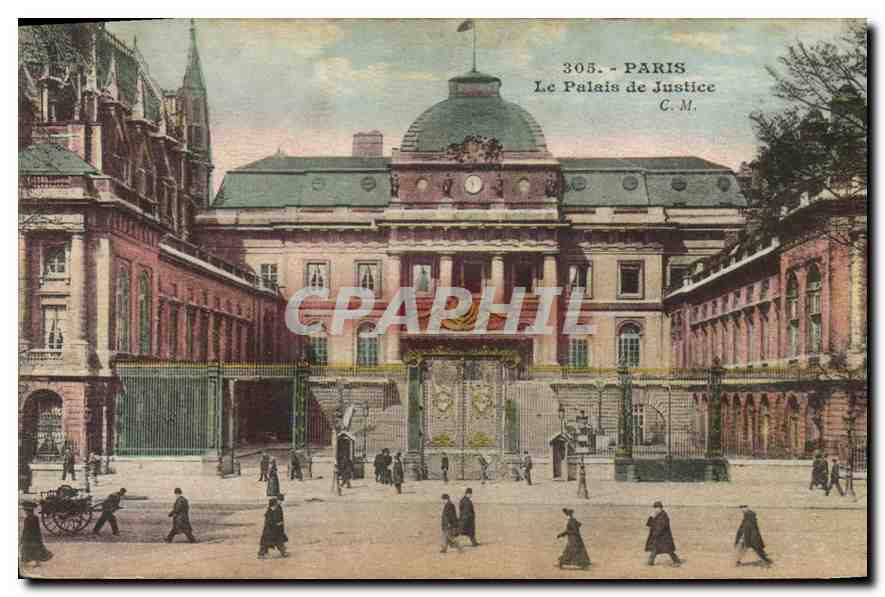 CPA Paris le Palais de Justice 