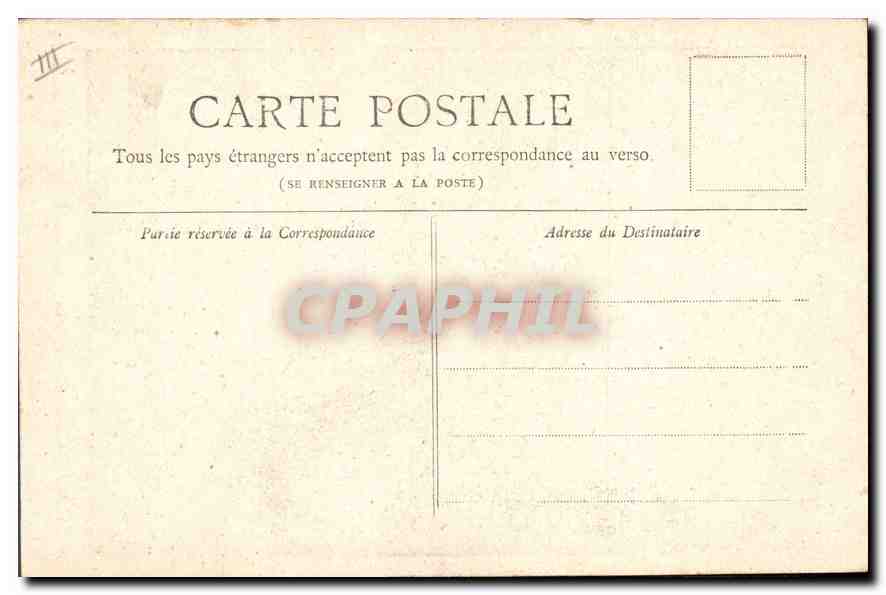 CPA Collection petit Journal Paris Horloge du Palais de Justice  — Rückseite
