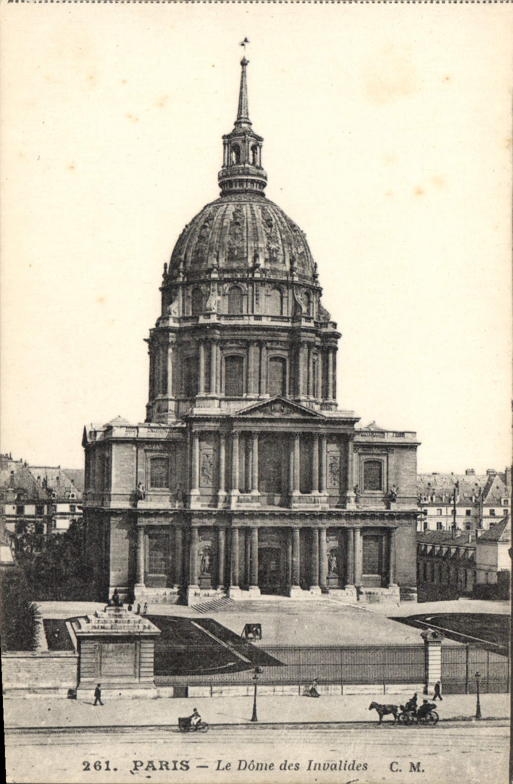 CPA Paris le Dome des Invalides 