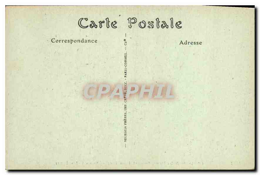 CPA Paris Notre Dame Sommet d'une Tour  — Verso