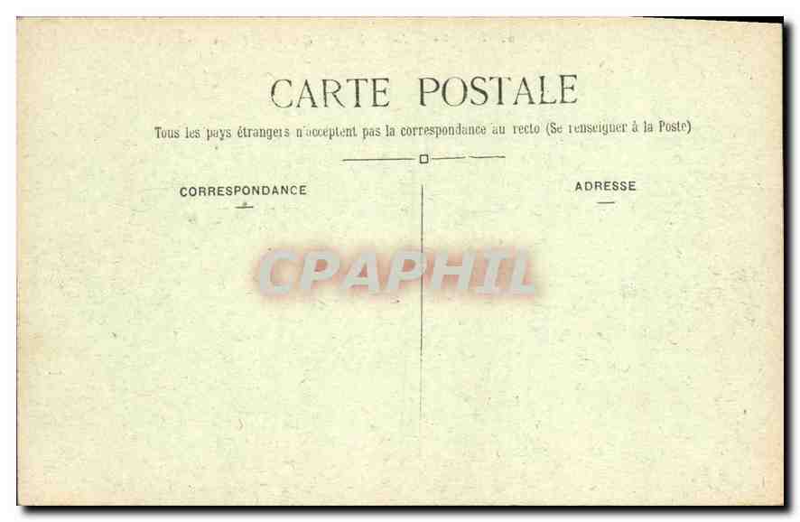 CPA Paris Notre Dame Entre les Tours  — Verso