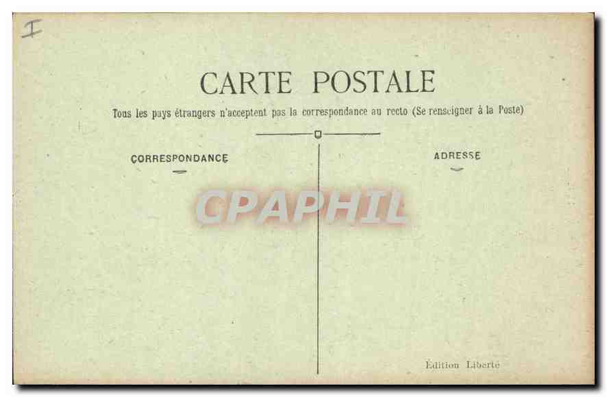 CPA Paris Eglise St Gervais  — Rückseite