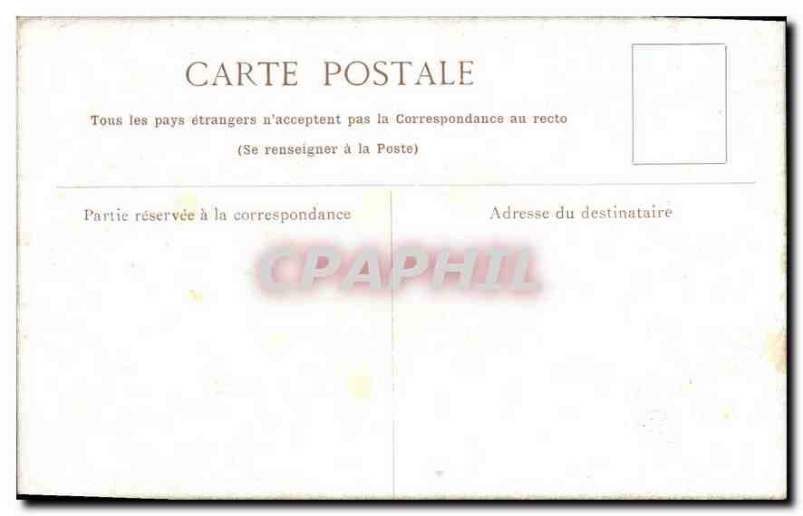 CPA Paris Trinite — Rückseite