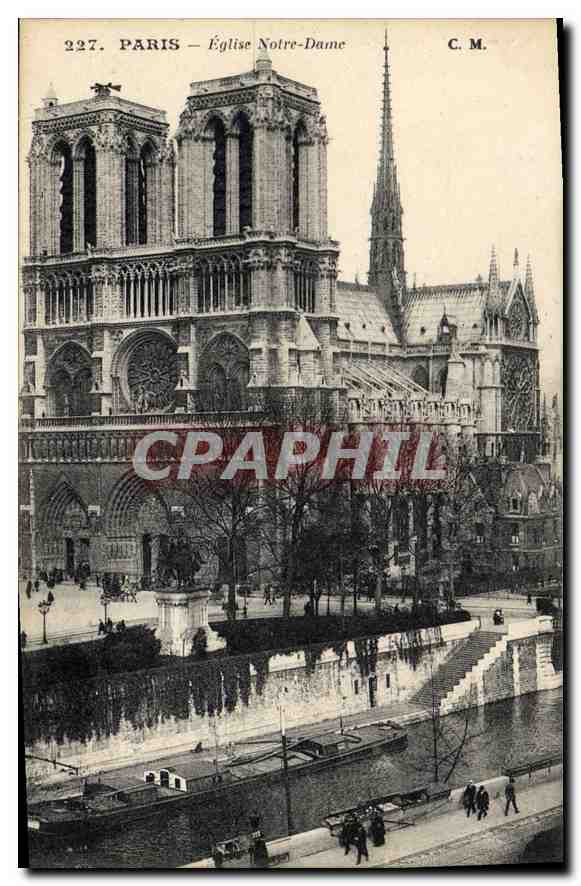 Paris — Église Notre-Dame — Édition artistique, C. M.
