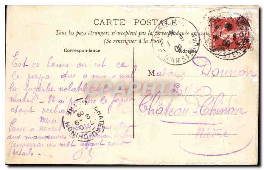 CPA Paris Un coin du bassin de la Nation  — Rückseite