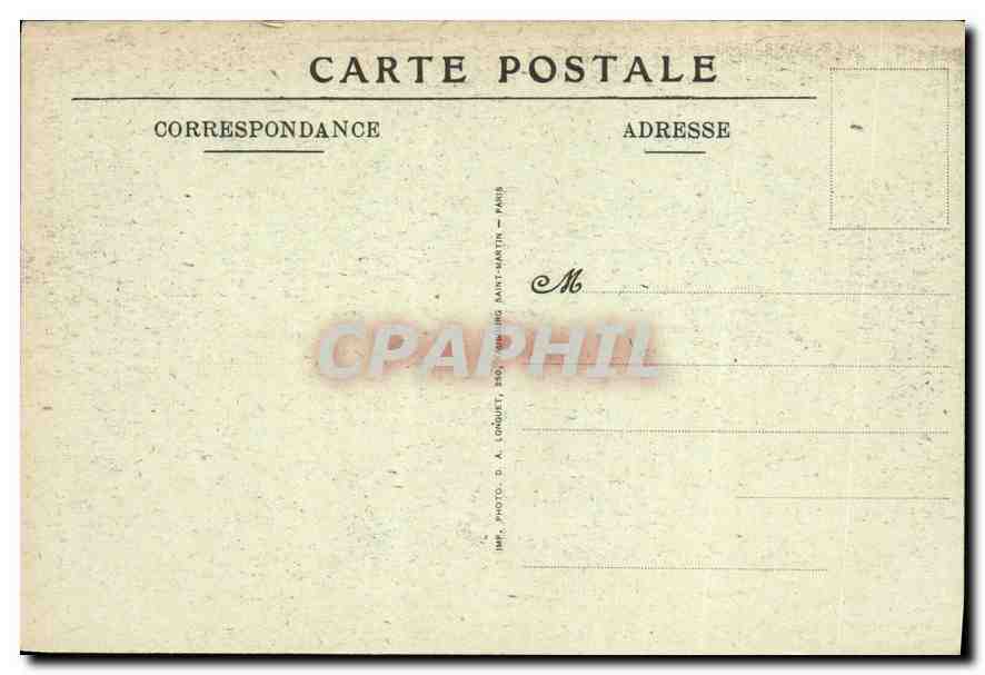 CPA Basilique du Sacre Coeur de Montmartre Prophetes des stalles de choeur par Marcel Magne  — Rückseite