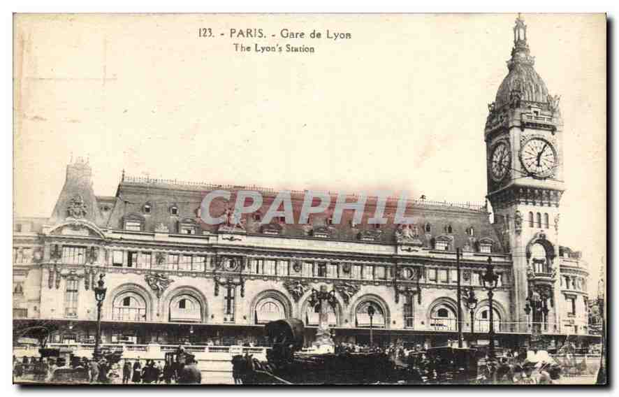 CPA Paris Gare de Lyon 