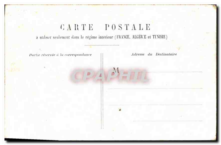 CPA Paris Colonnades du Louvre  — Rückseite