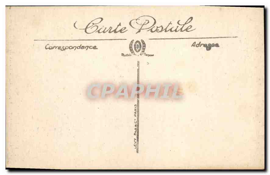 CPA Paris La Facade de Notre Dame  — Verso