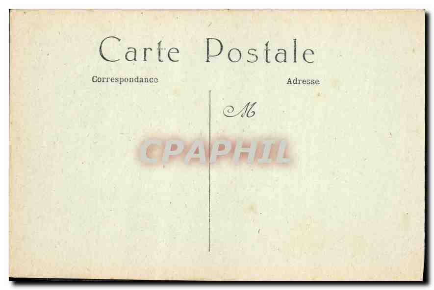 CPA Paris L'Eglise Notre Dame  — Verso