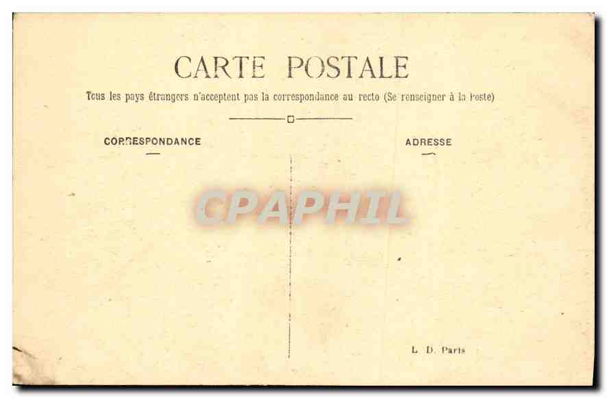 CPA Paris Le Grand Palais des Champs Elysees  — Rückseite