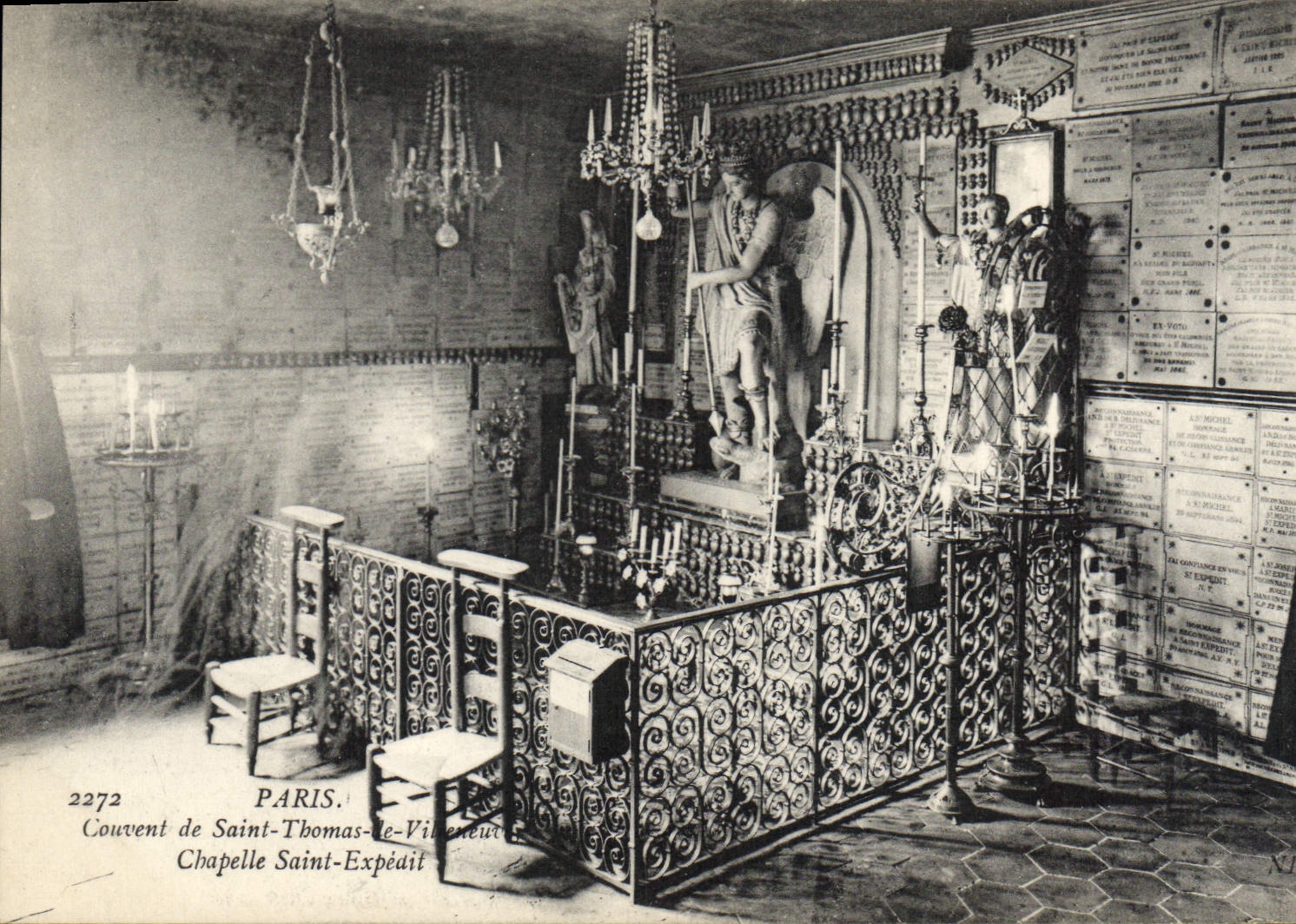 CPA Paris Couvent de Saint Thomas Chapelle Saint Expedit 