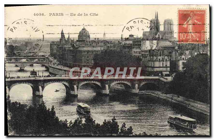 CPA Paris Ile de la Cite 