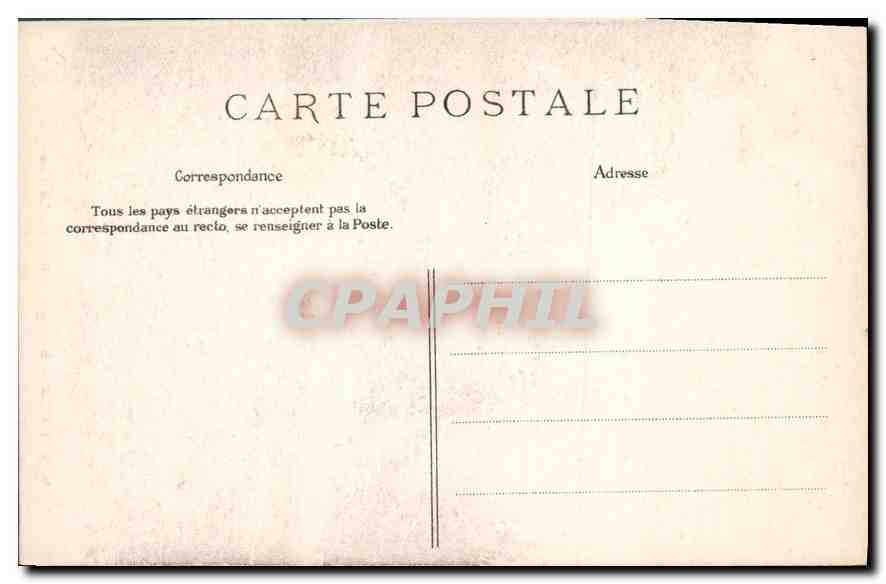 CPA Paris Buttes Chaumont Le Lac  — Rückseite