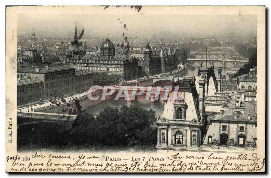 CPA Paris Les Ponts 