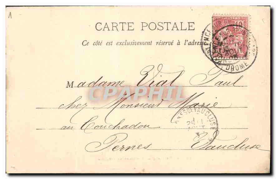 CPA Paris Arc de Triomphe de l'Etoile  — Rückseite