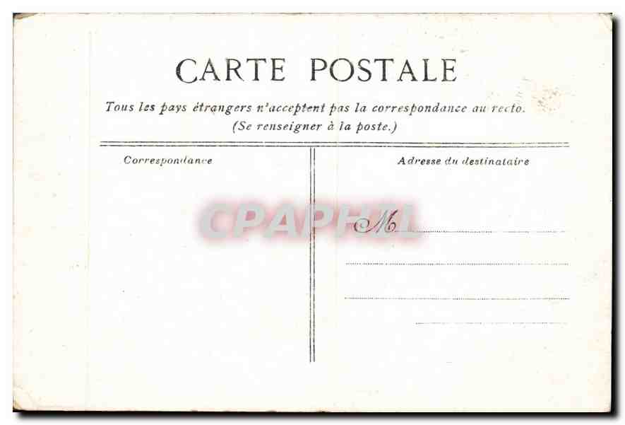 CPA Paris Vue Generale  — Rückseite