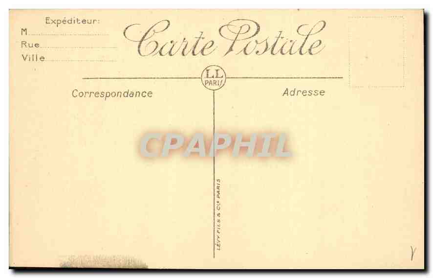 CPA Paris Notre Dame  — Rückseite