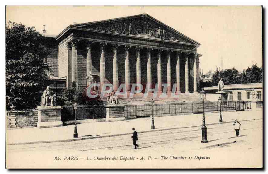 CPA Paris La Chambre des Deputes 
