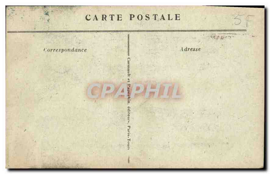 CPA Paris Notre Dame  — Verso