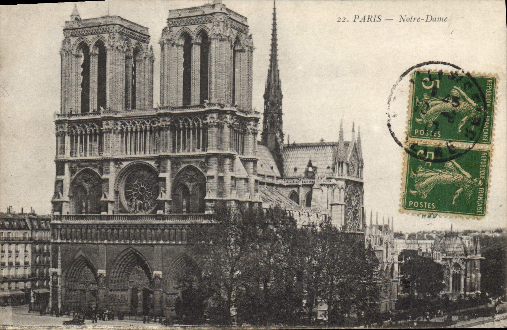 Paris — Notre-Dame — Éditeur inconnu, n° 22