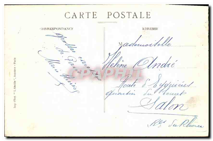 Paris — Notre-Dame — Éditeur inconnu, n° 22 — Verso