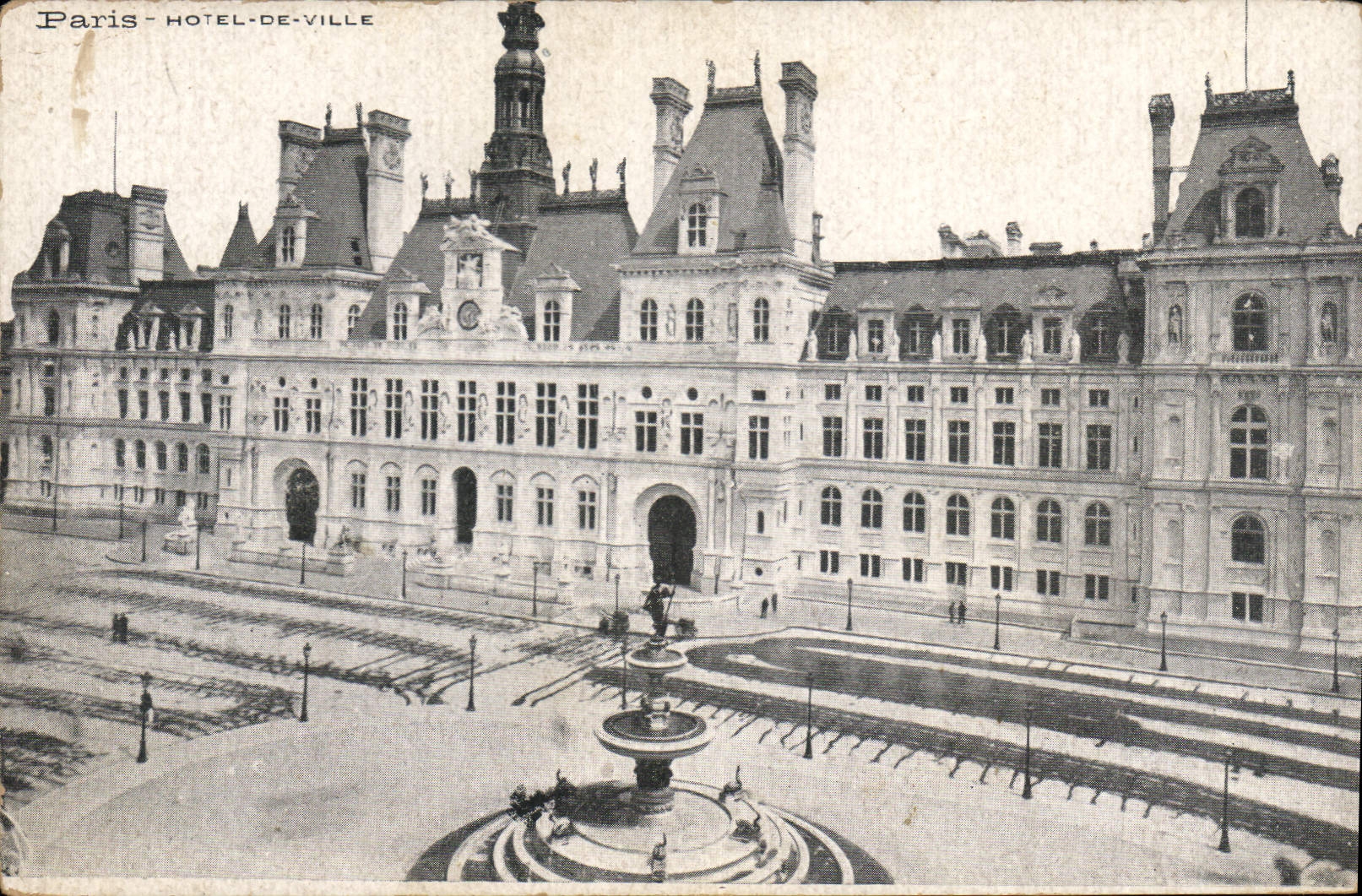 CPA Paris Hotel de Ville 