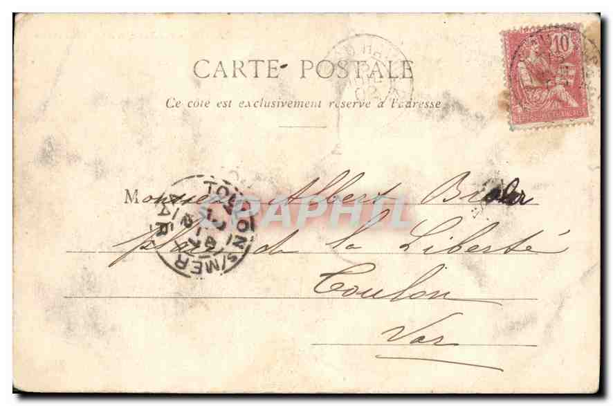 CPA Paris Le Jardin des Tuileries  — Rückseite
