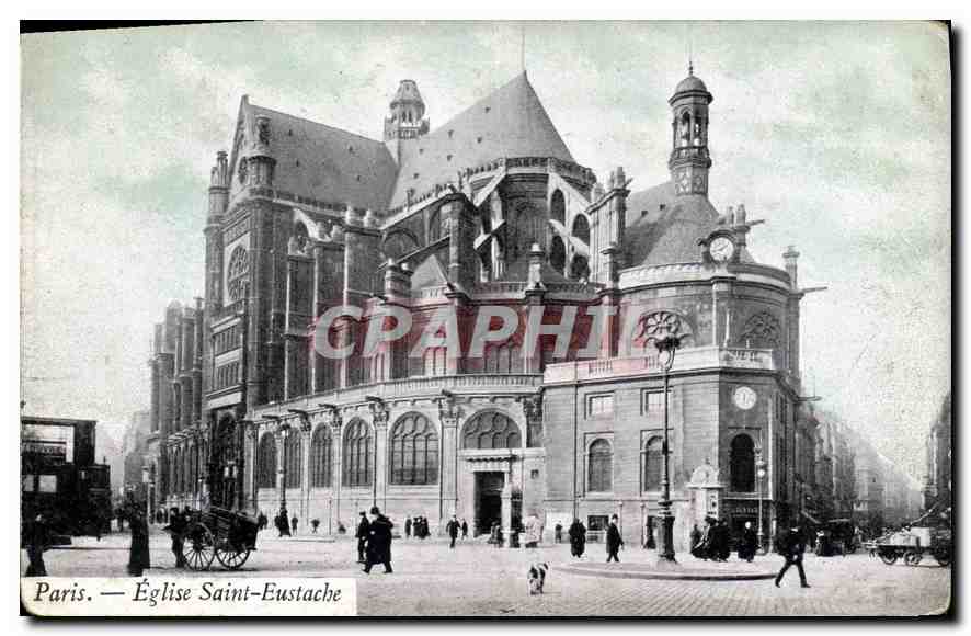 CPA Paris Eglise Saint Eustache 