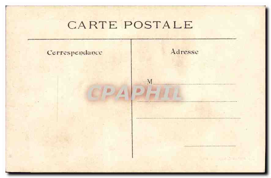CPA Les Merveilles de Paris Le Palais de Justice  — Rückseite