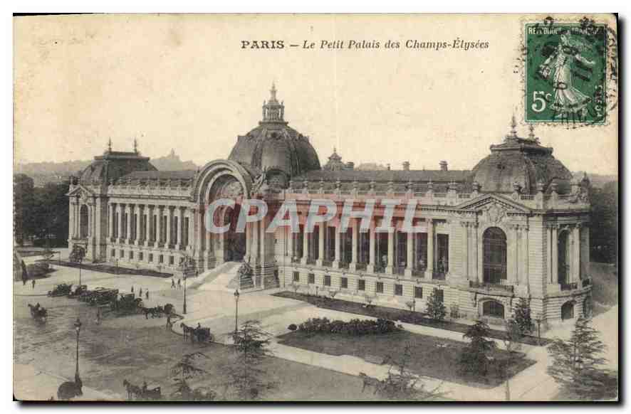 CPA Paris Le Petit Palais des Champs Elysees 