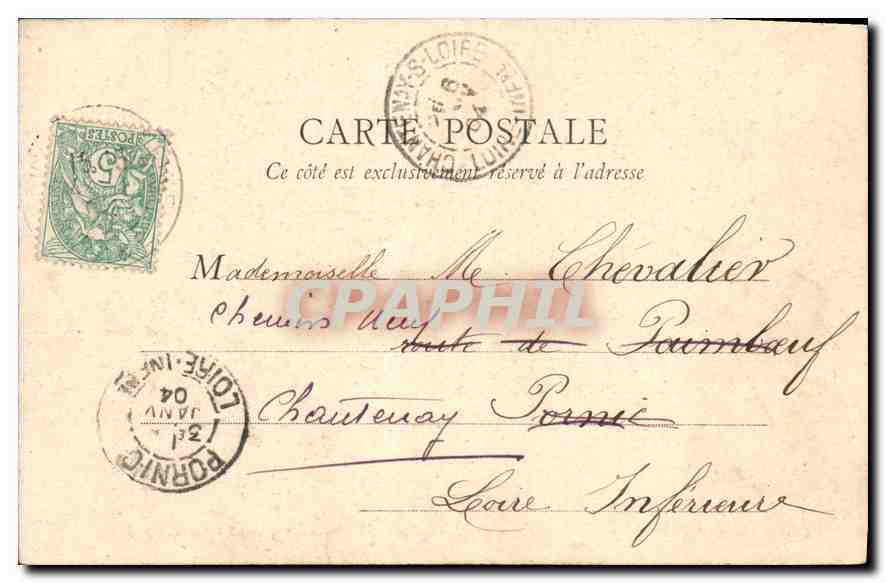 CPA Le Bois de Boulogne en Automne Le Pre Catelan Ile du Chalet de Bengali  — Rückseite