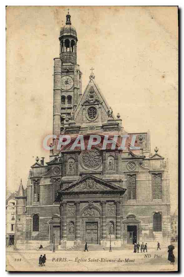 CPA Paris Eglise Saint Etienne du Mont 