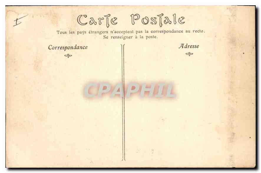 CPA Paris Eglise Saint Etienne du Mont  — Rückseite