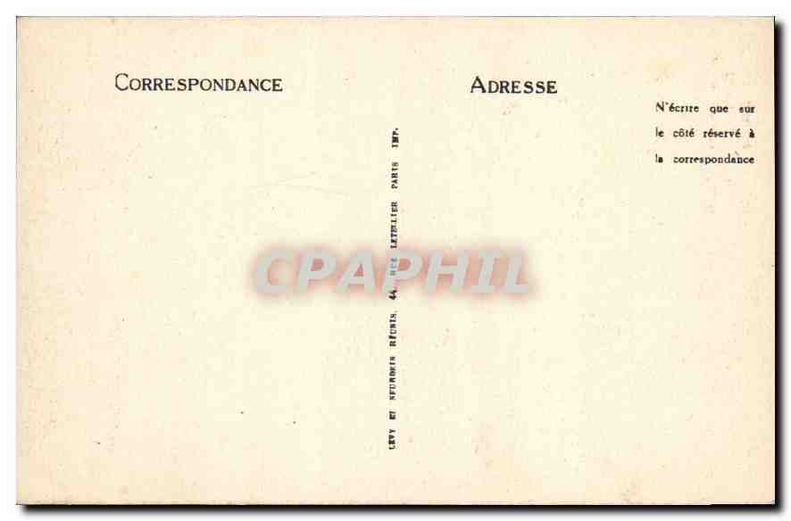 CPA Paris Place de la Bastille et la Colonne de Juillet  — Rückseite