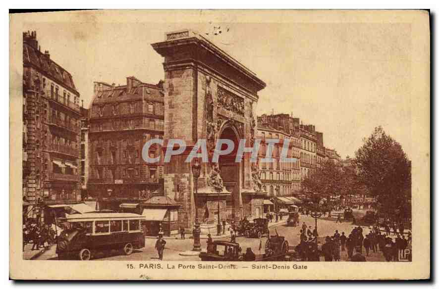 CPA Paris La Porte Saint Denis 