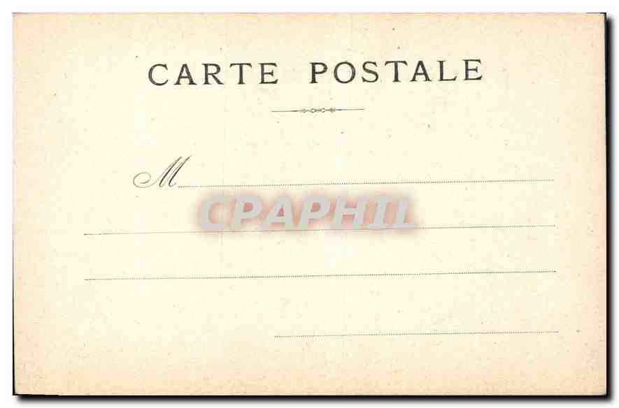 CPA Paris La Fontaine de Jean Goujon  — Rückseite